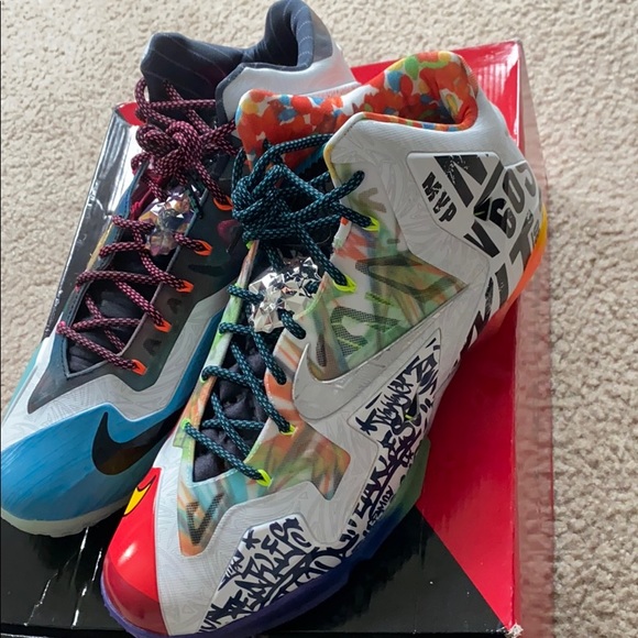 Nike “What The Lebron” XI Premium multicolor SZ 14 main image 13